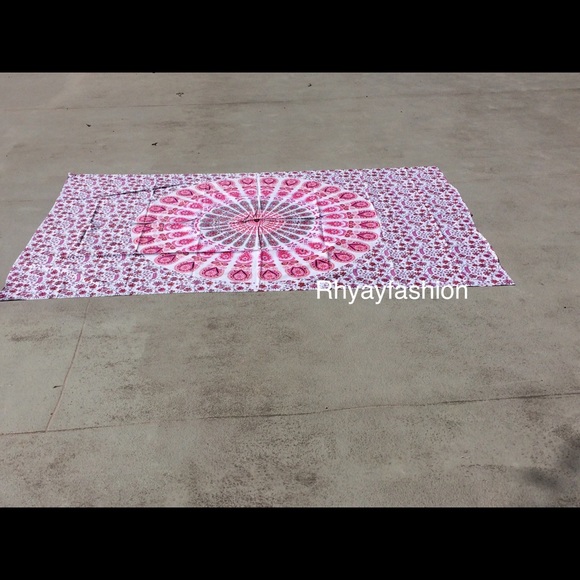 🎁 beach towel Suresh sheet wall tapestry mandala - Picture 3 of 3